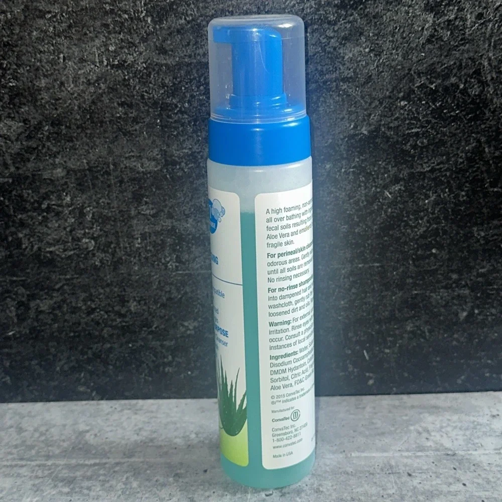 Aloe Vesta Cleansing Foam Multi Purpose: Perineal Cleanser Body Wash Shampoo 8oz